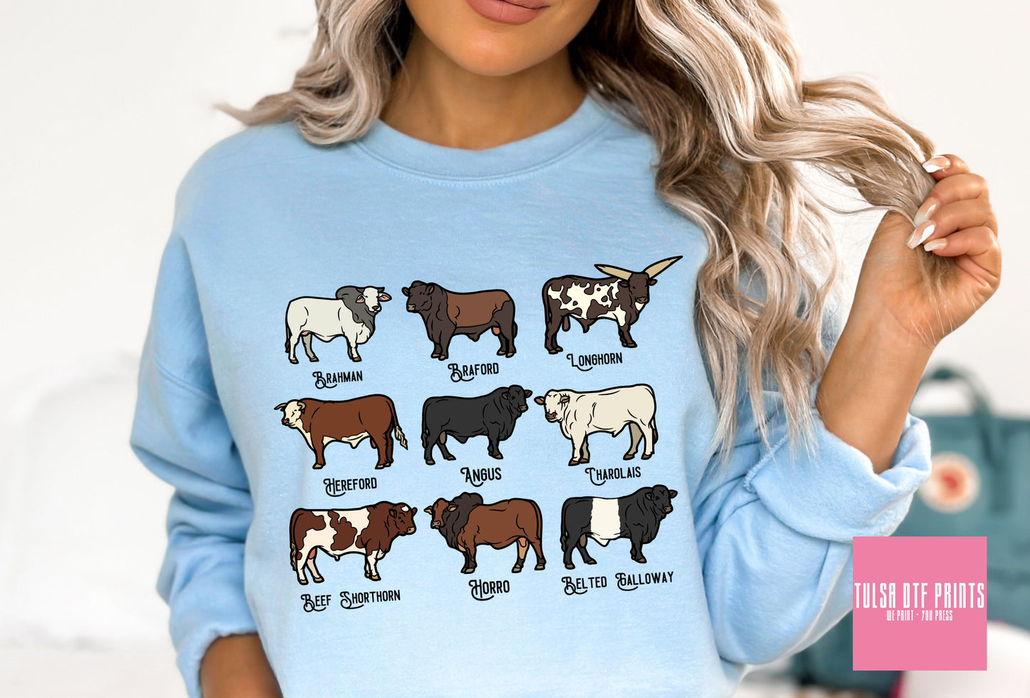 DTF CATTLE TYPE TRANSFER