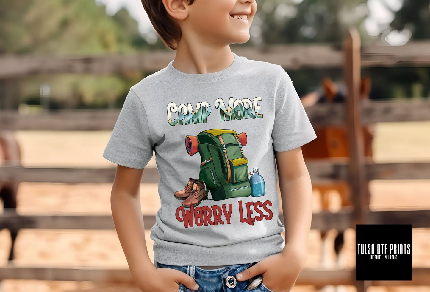 DTF CAMP MORE, WORRY LESS TRANSFER