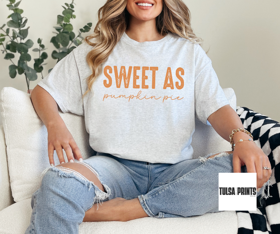 DTF SWEET AS PUMPKIN PIE TRANSFER