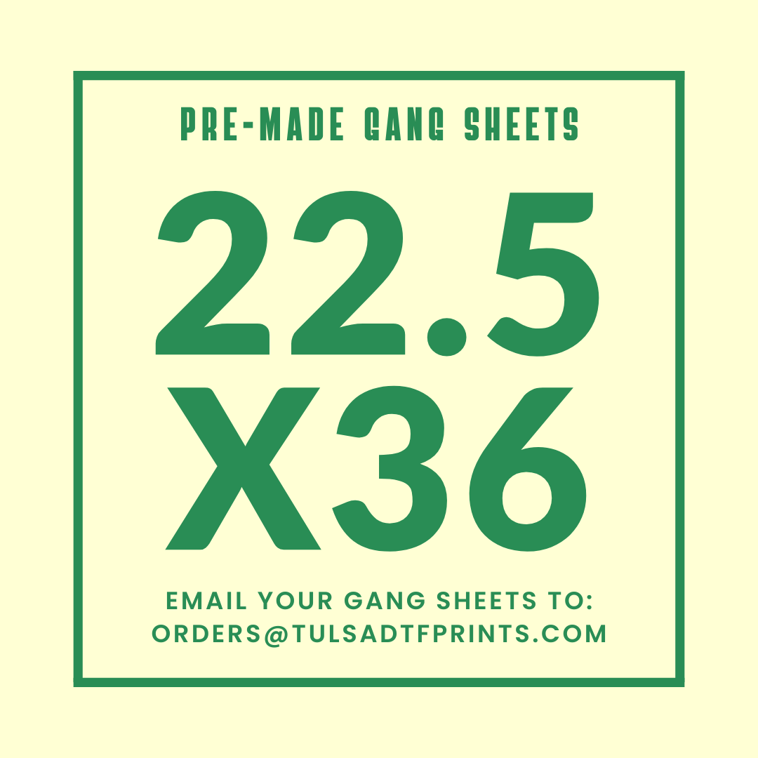 PRE-MADE CUSTOM GANG SHEET - 22.5X36