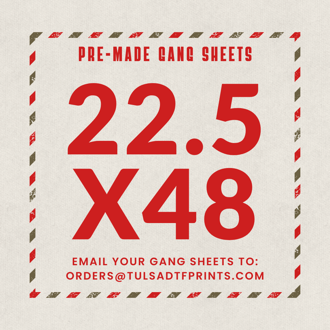 PRE-MADE CUSTOM GANG SHEET - 22.5X48