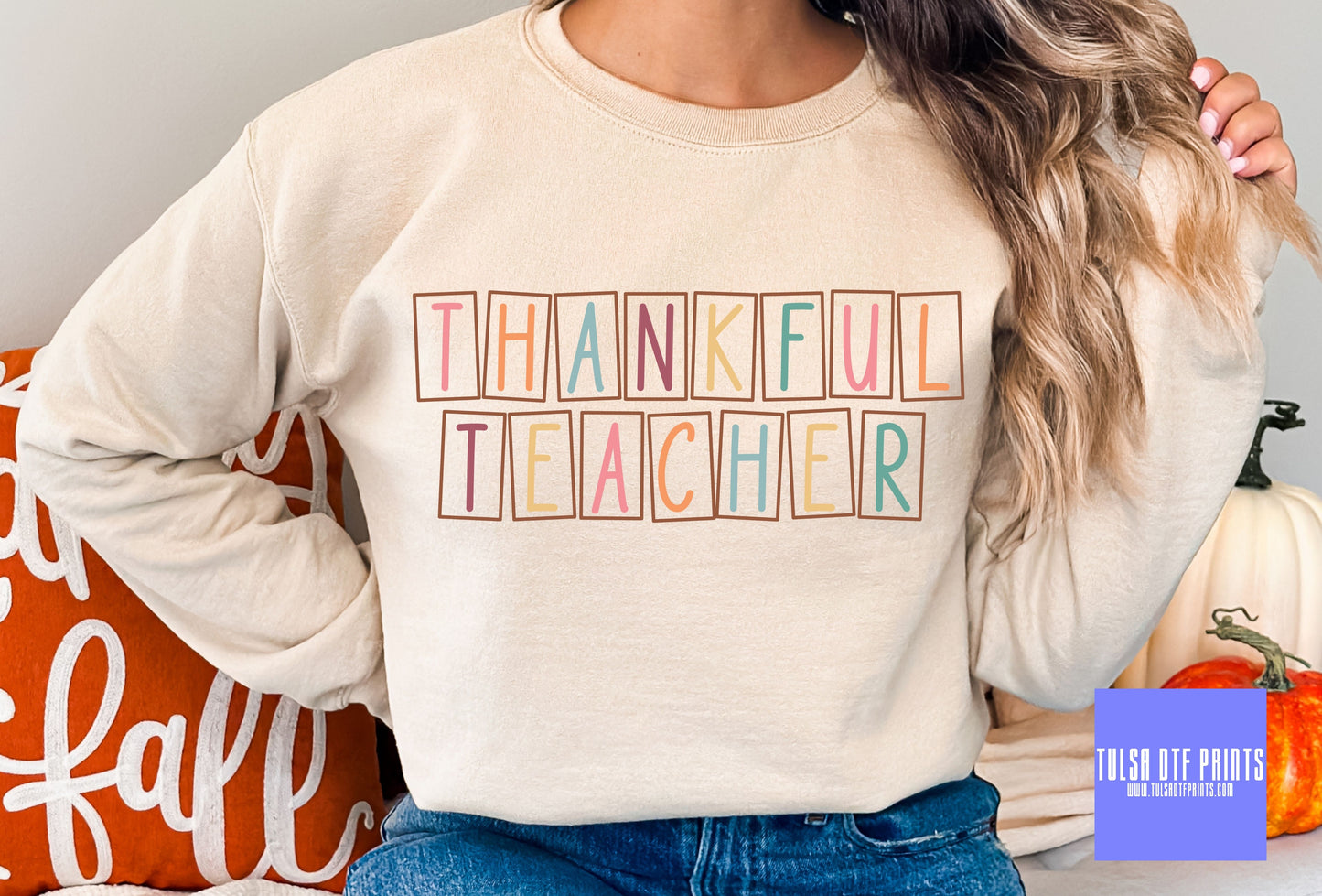 DTF THANKFUL TEACHER TRANSFER