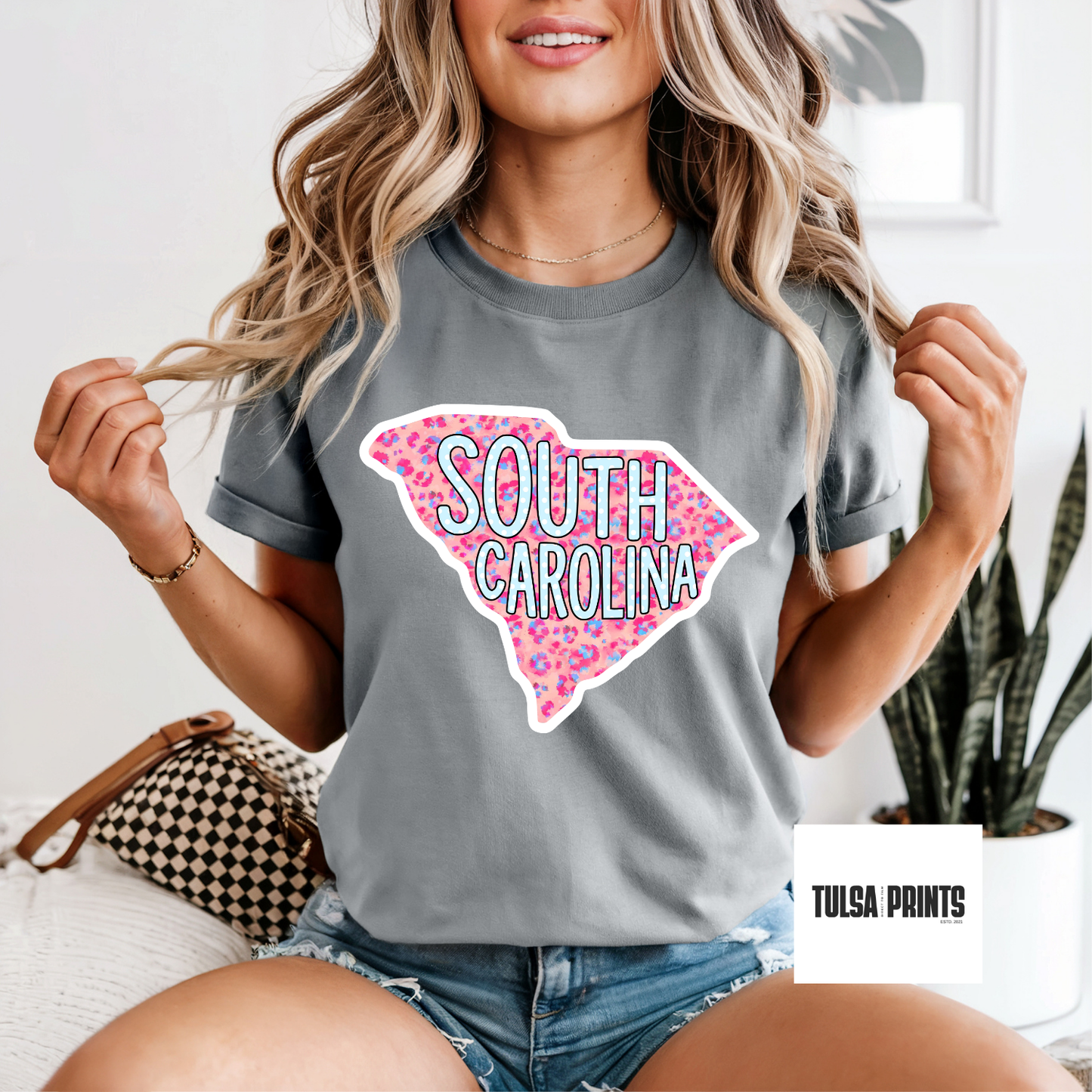 DTF PINK LEO STATE COLLECTION 1 (9 OPTIONS AVAIL.) TRANSFER