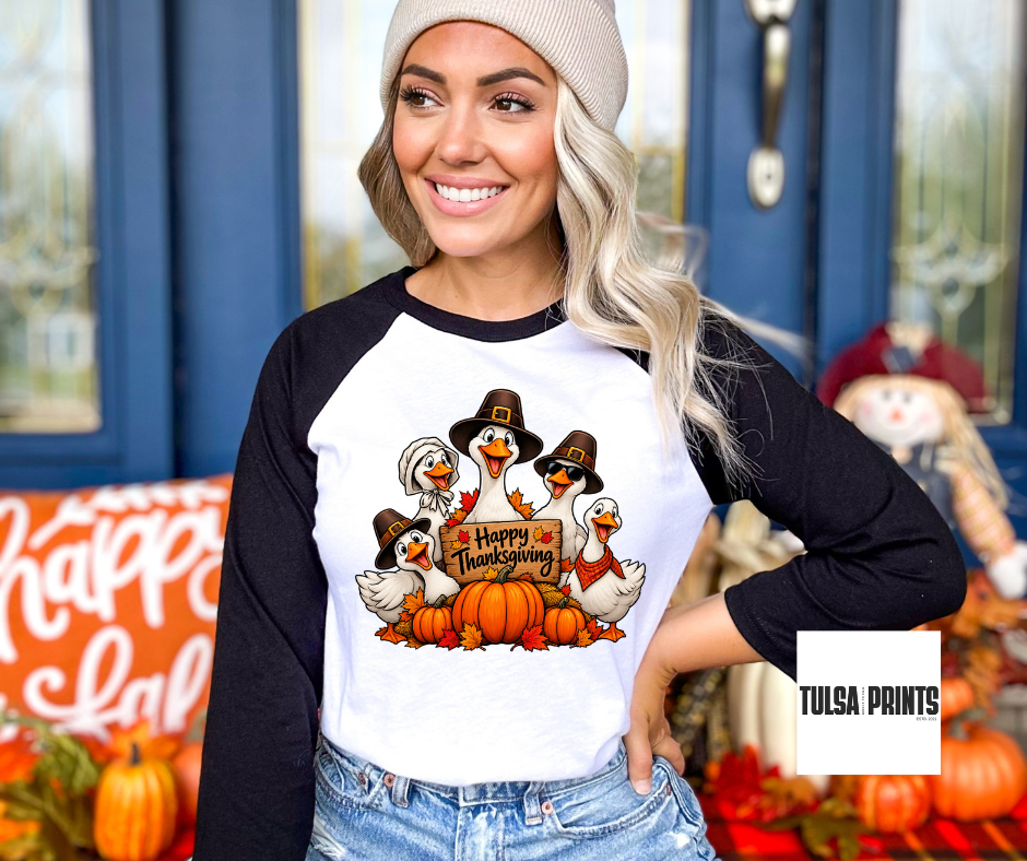 DTF THANKSGIVING GEESE FAMILY TRANSFER