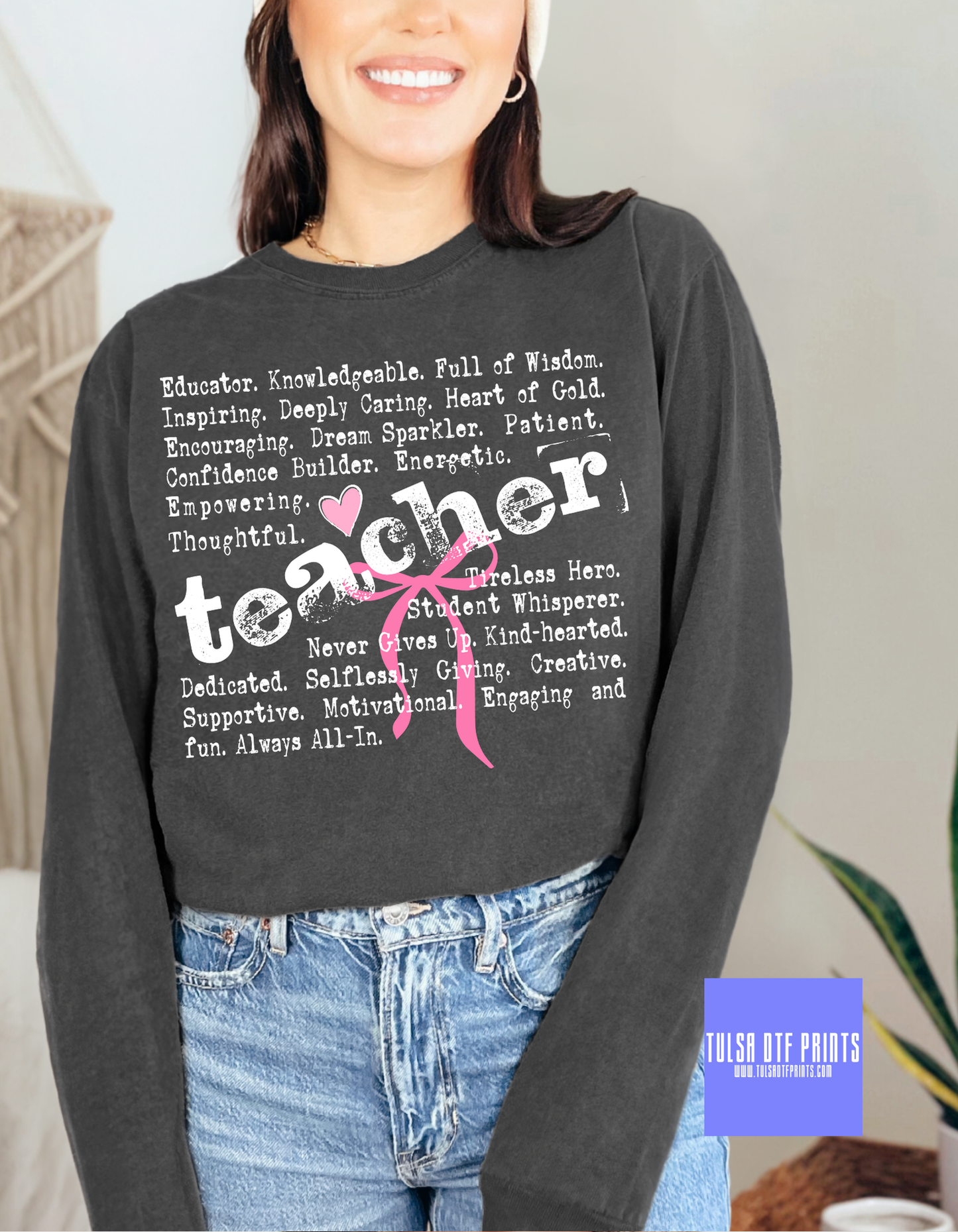 DTF TEACHER WORDS TRANSFER