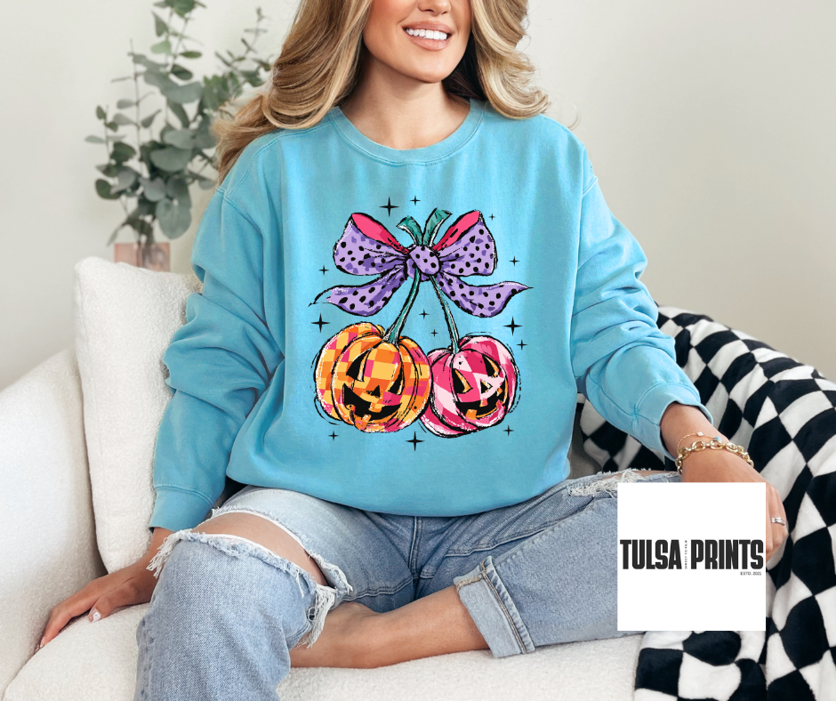 DTF GINGHAM GHOULS TRANSFER