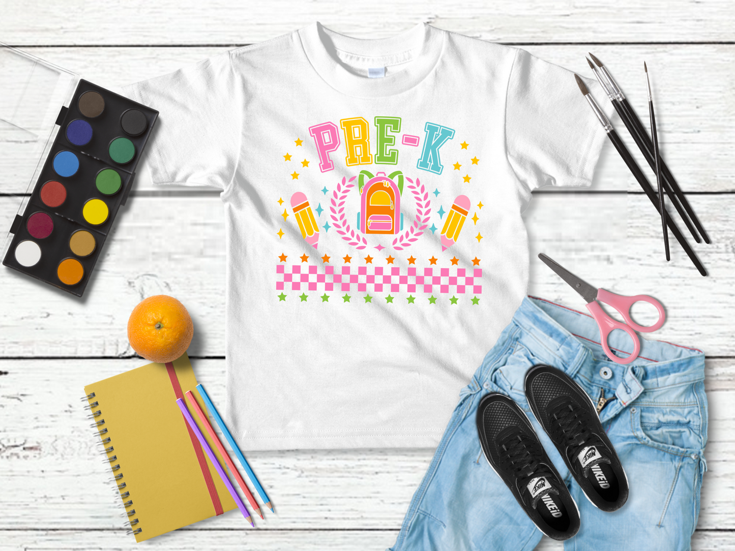 DTF PRE-K PREPPY GRADE PRINT TRANSFER