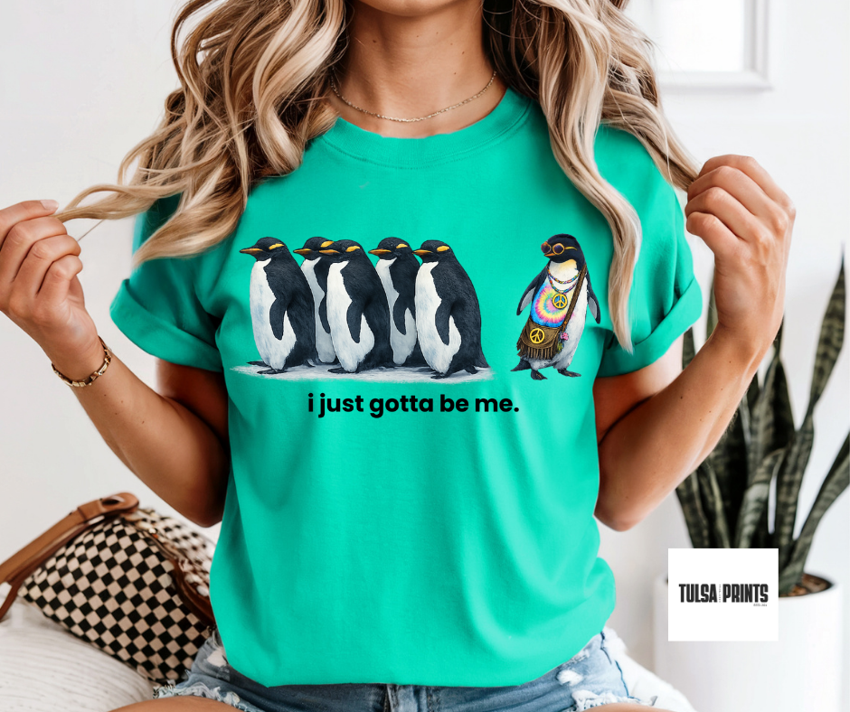 DTF GOTTA BE ME PENGUIN TRANSFER