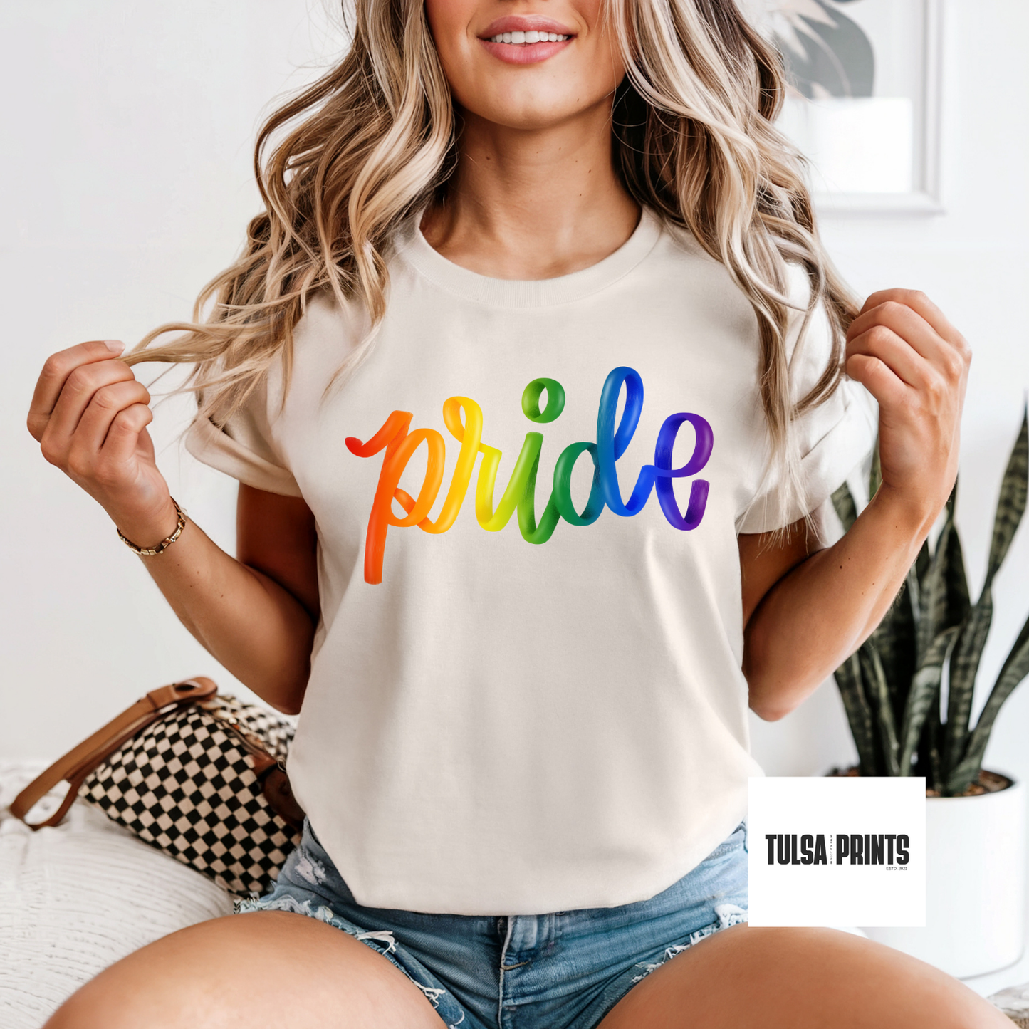 DTF CURSIVE PRIDE TEXT TRANSFER