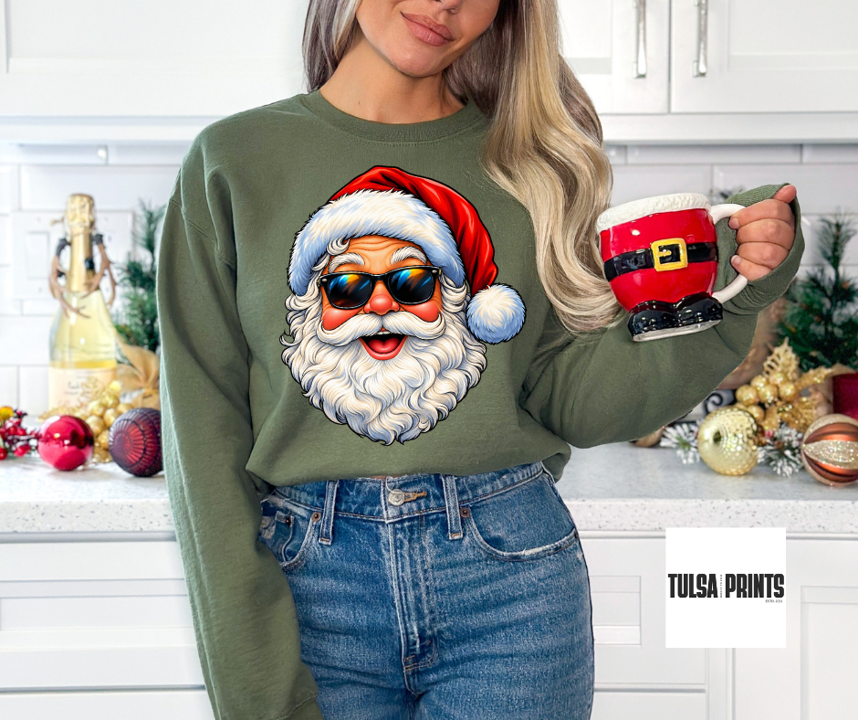 DTF COOL SUNNIES SANTA TRANSFER