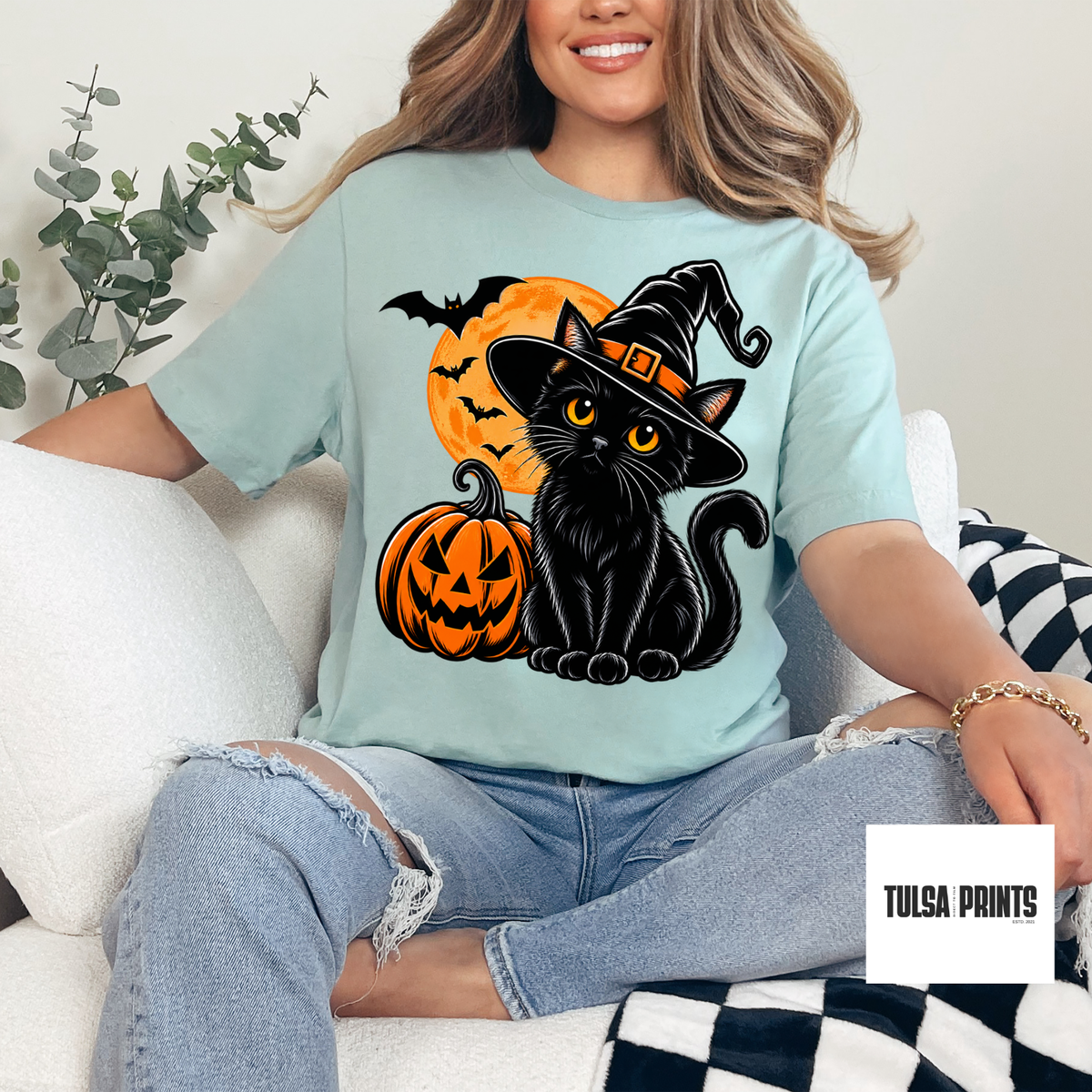 DTF CAT-LOWEEN TRANSFER