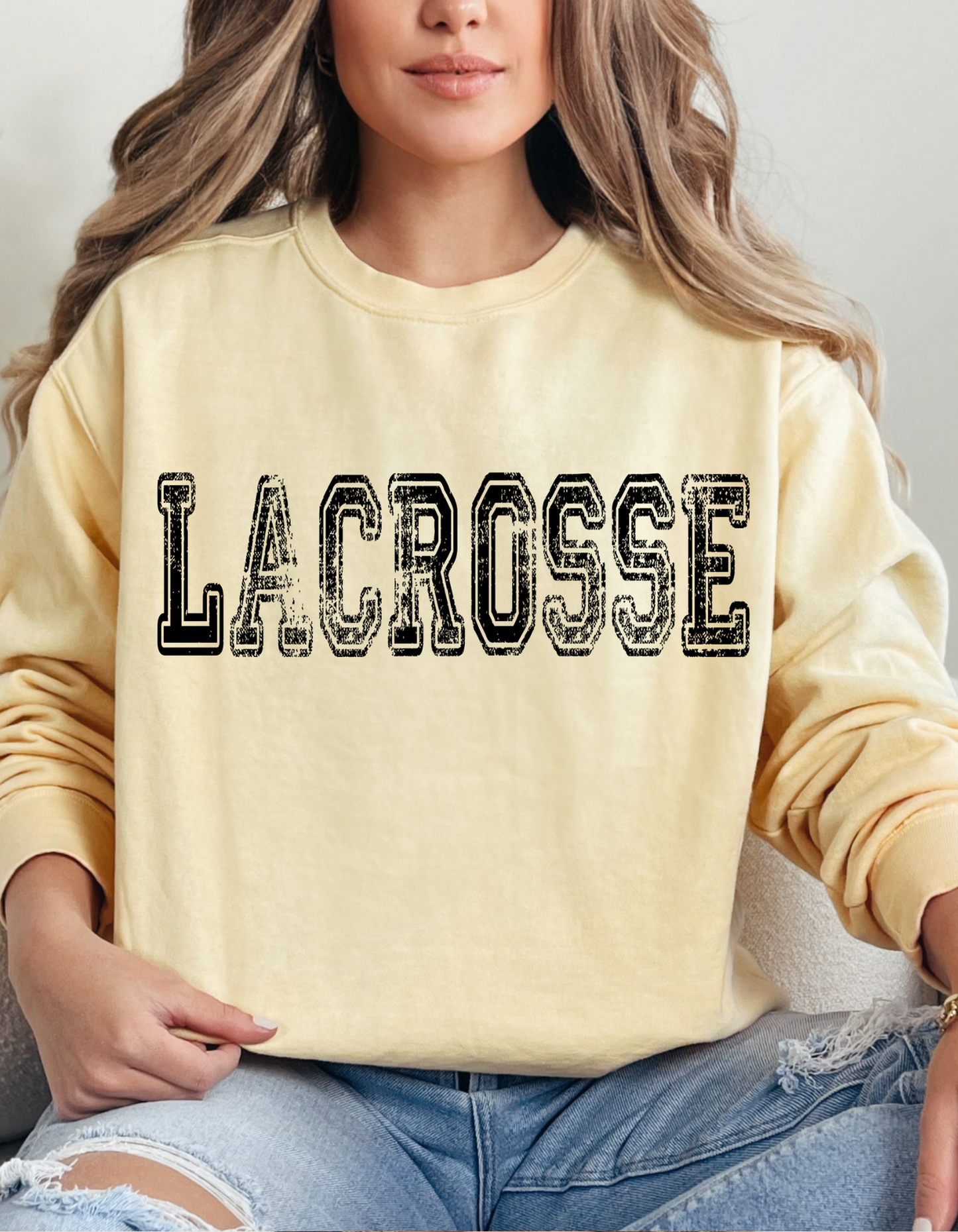 DTF LACROSSE RETRO TRANSFER