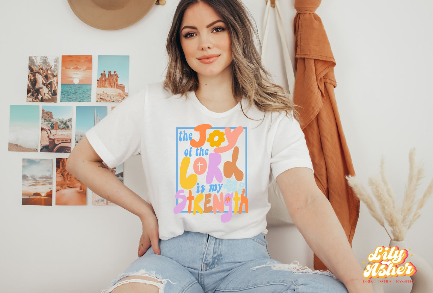 DTF THE JOY OF THE LORD IS MY STRENGTH TRANSFER