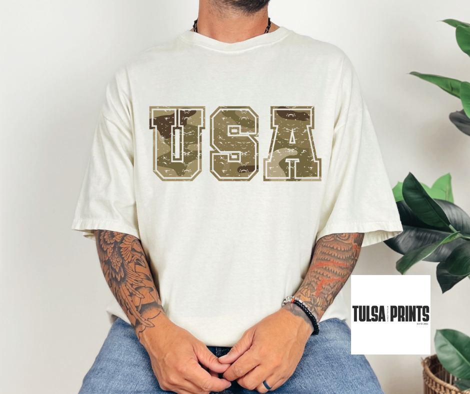 DTF USA CAMO TRANSFER