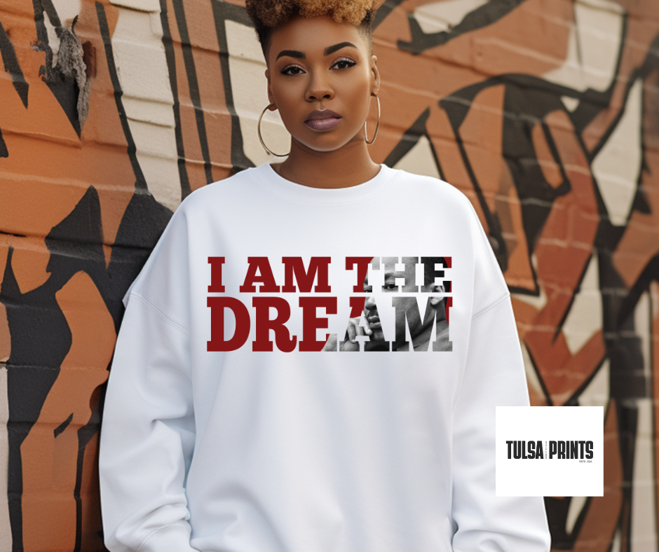 DTF I AM THE DREAM MLK TRANSFER