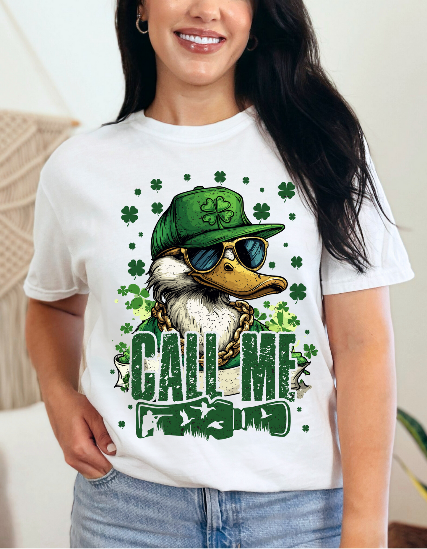 DTF ST. PATTIES CALL ME DUCK TRANSFER