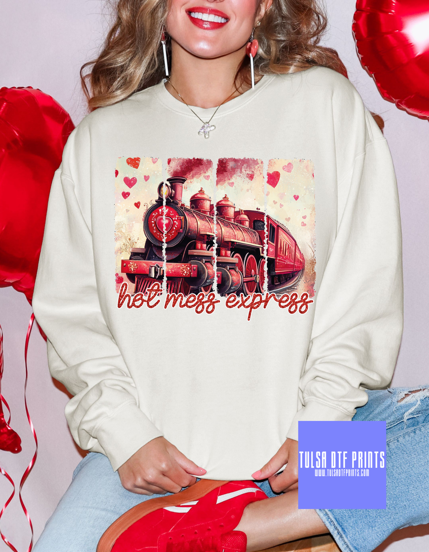 DTF V-DAY HOT MESS EXPRESS TRANSFER