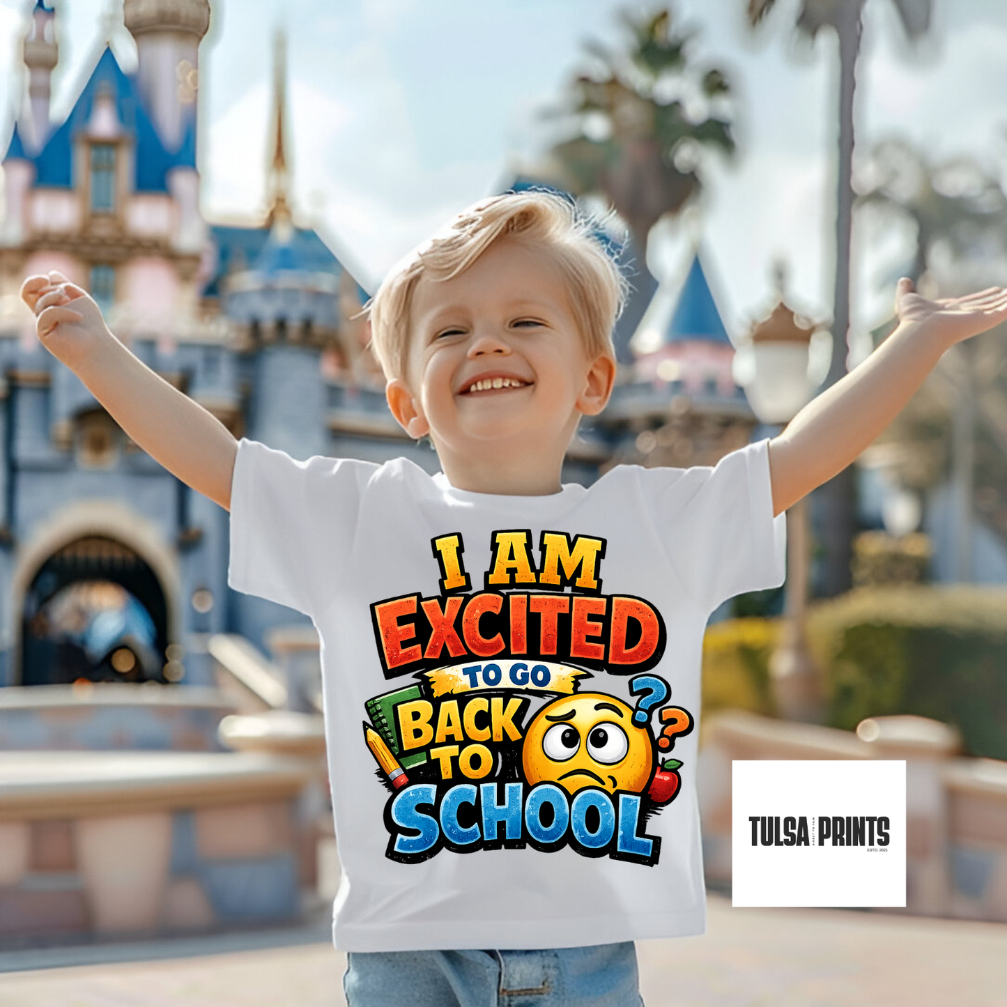 DTF I AM EXCITED TRANSFER
