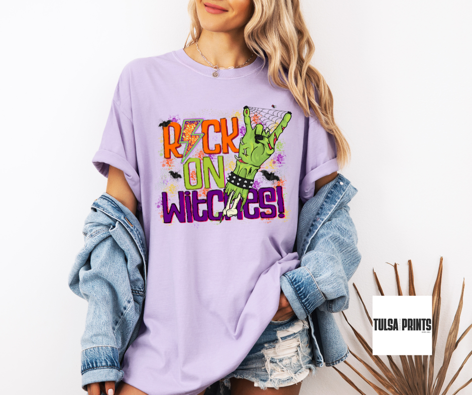 DTF ROCK ON WITCHES TRANSFER