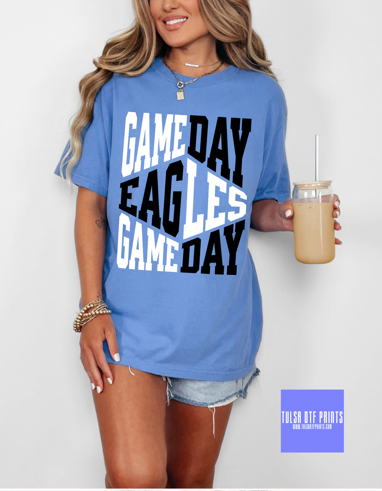 DTF GAME DAY EAGLES TRANSFER