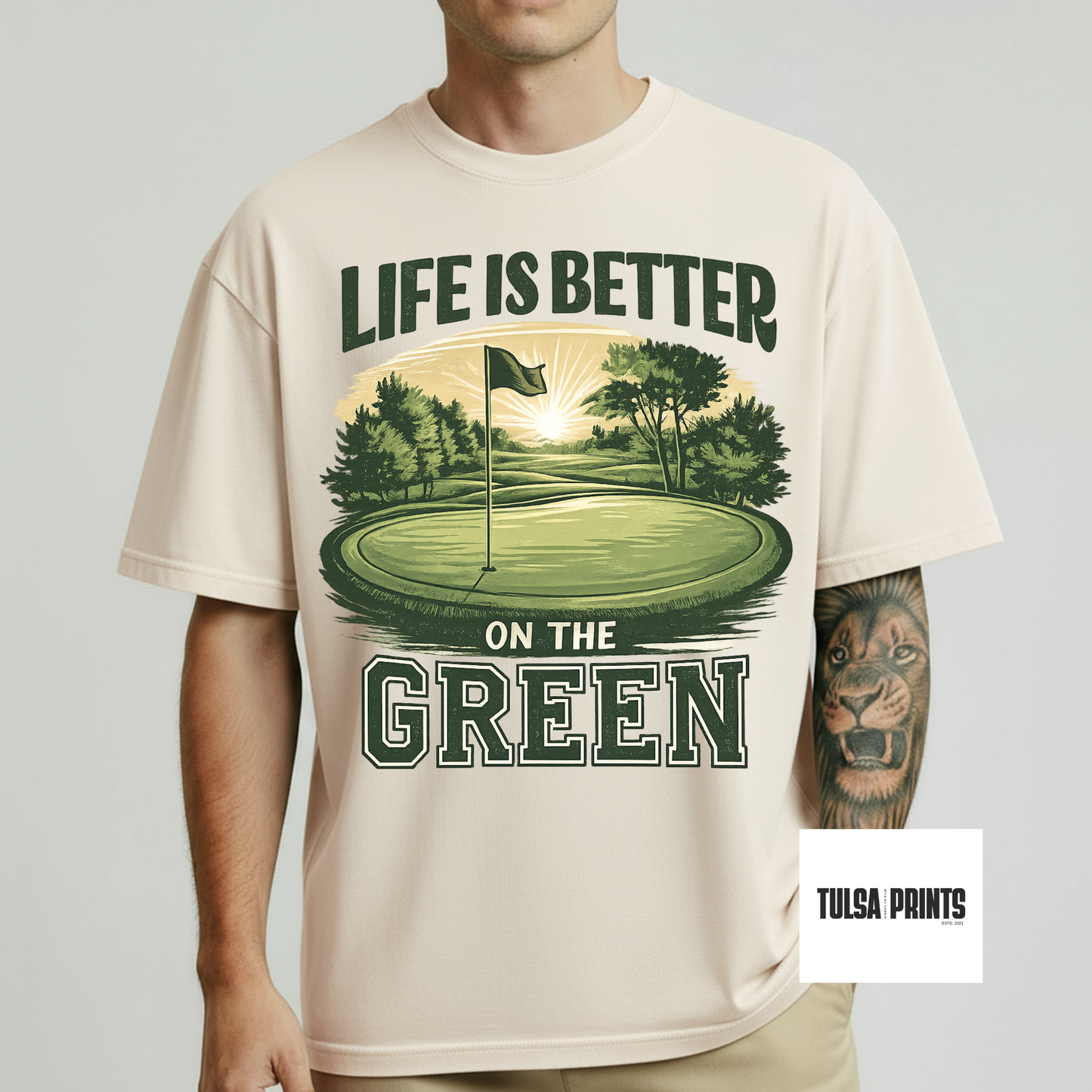 DTF BETTER ON THE GREEN TRANSFER