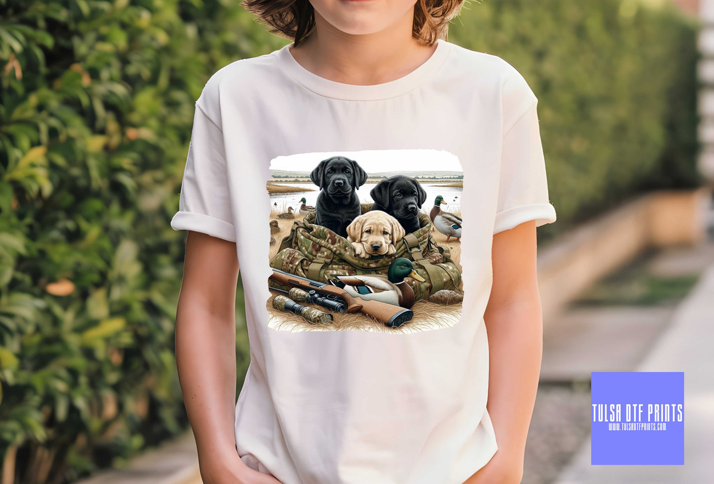 DTF HUNTER DOGS & DUCK TRANSFER