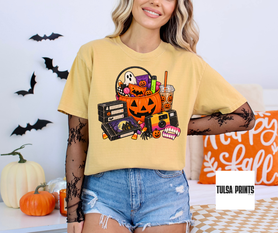 DTF HALLOWEEN FAVES TRANSFER