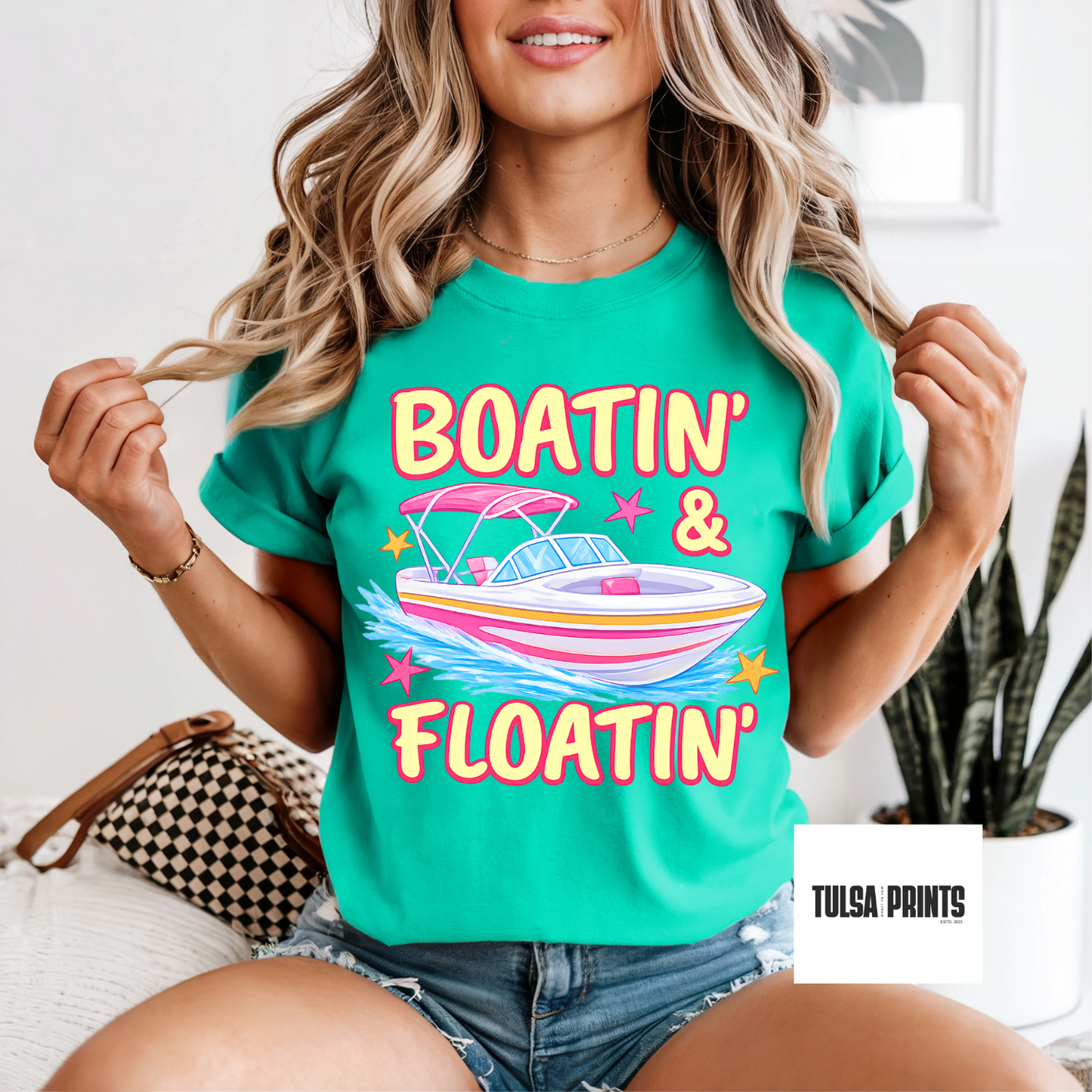 DTF BOATIN' AND FLOATIN' TRANSFER