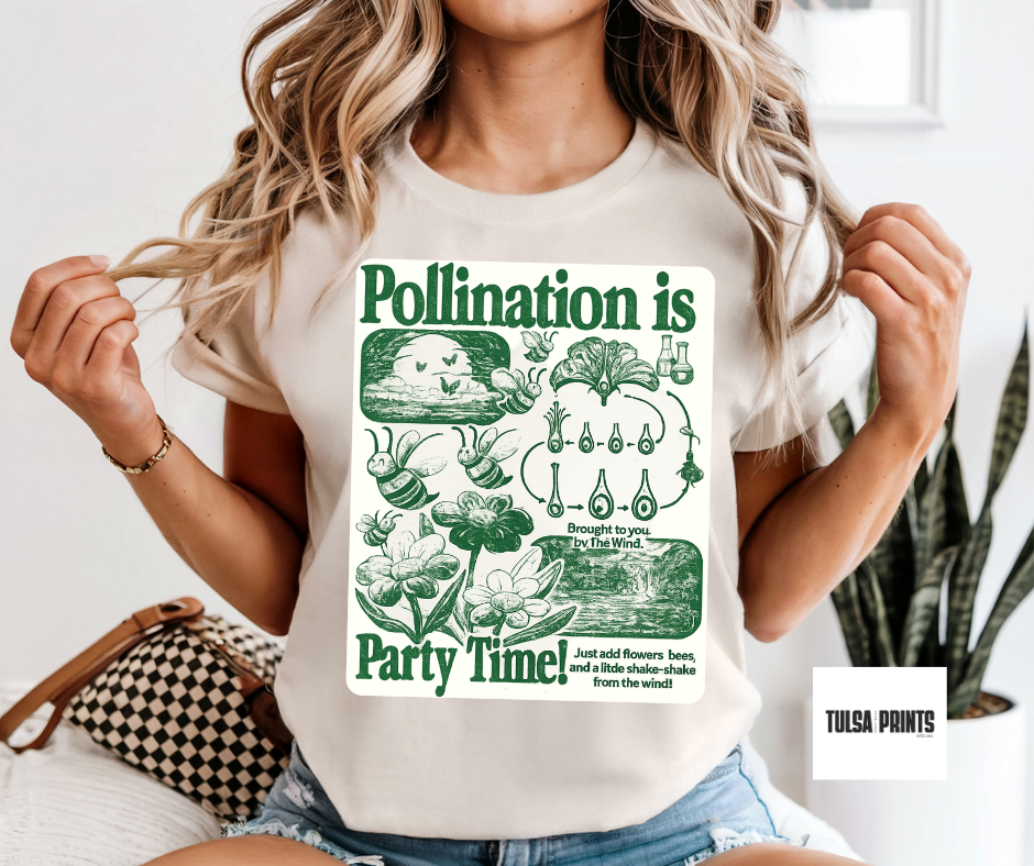 DTF POLLINATION PARTY TIME TRANSFER
