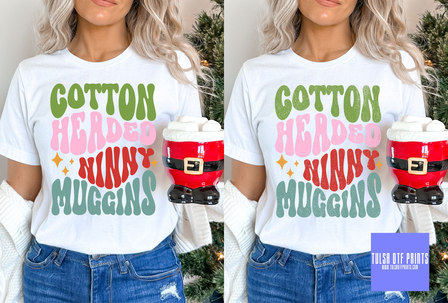DTF NINNY MUGGINS GROOVY LETTERS TRANSFER