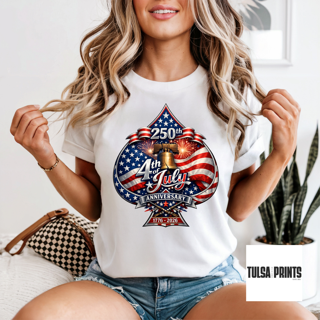 DTF 250TH 4TH OF JULY SPADE TRANSFER