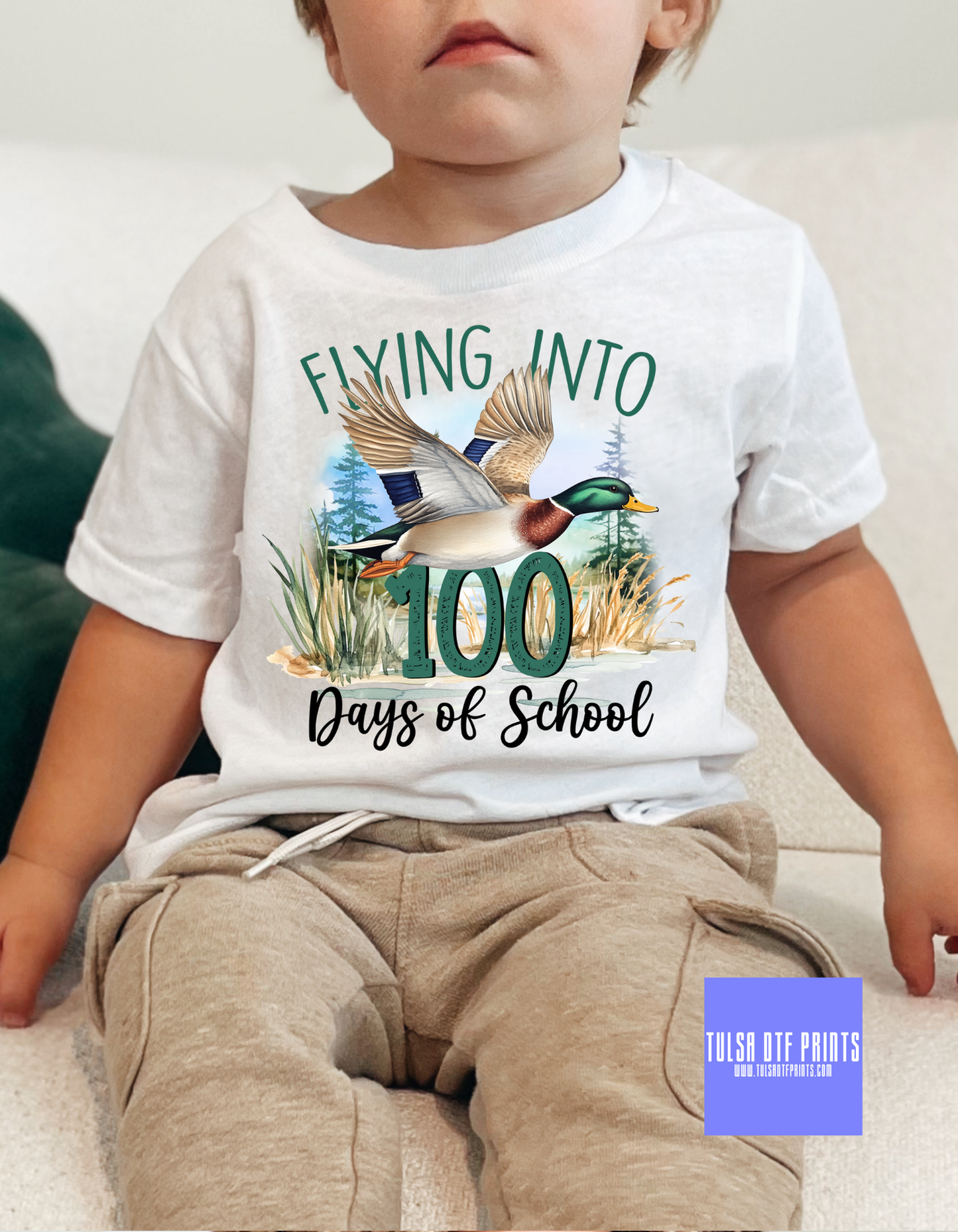 DTF FLYING INTO 100 DAYS TRANSFER