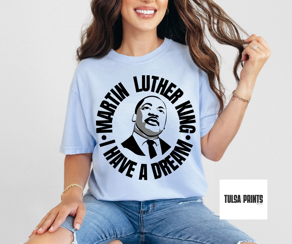DTF MLK DREAM CIRCLE TRANSFER