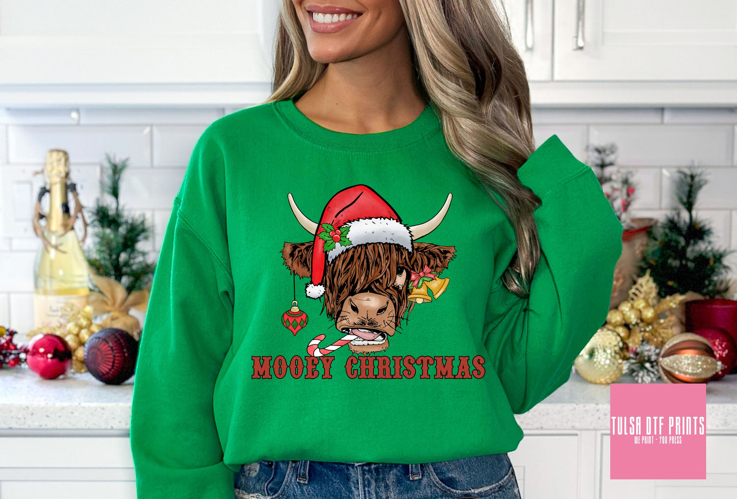 DTF MOO-EY CHRISTMAS TRANSFER
