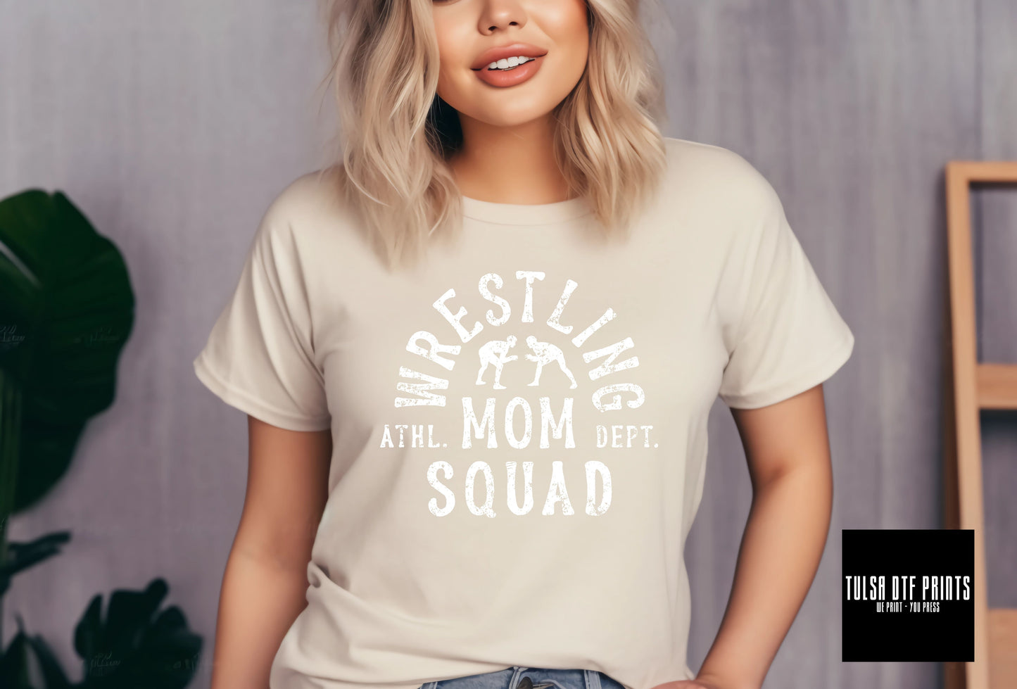 DTF WRESTLING MOM SQUAD TRANSFER