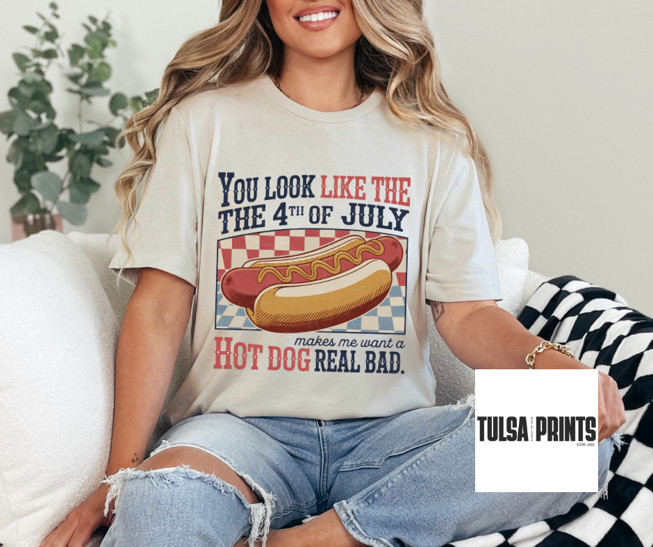 DTF HOT DOG DAYDREAMS TRANSFER
