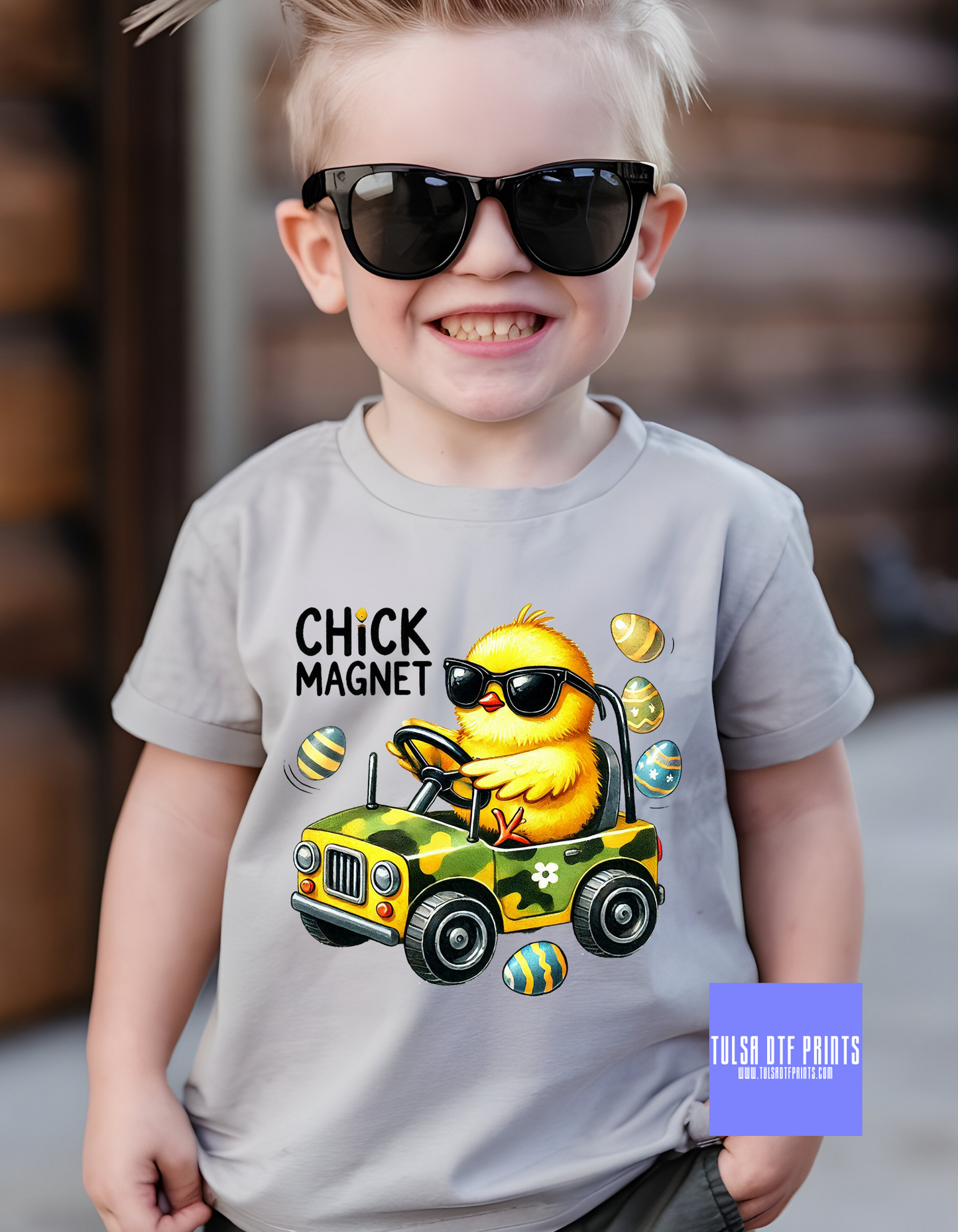 DTF COOL CHICK MAGNET TRANSFER