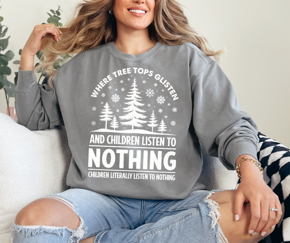 DTF ALL IS CLAM... EXCEPT THE KIDS TRANSFER (2 COLORS AVAIL.)