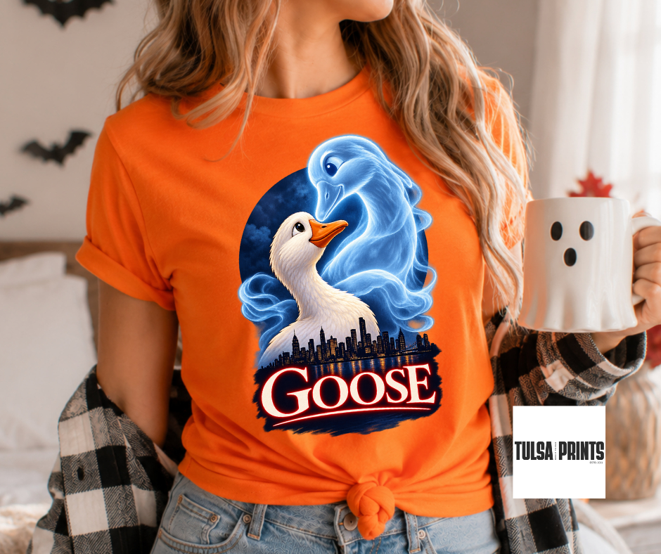 DTF GOOSE PARODY TRANSFER