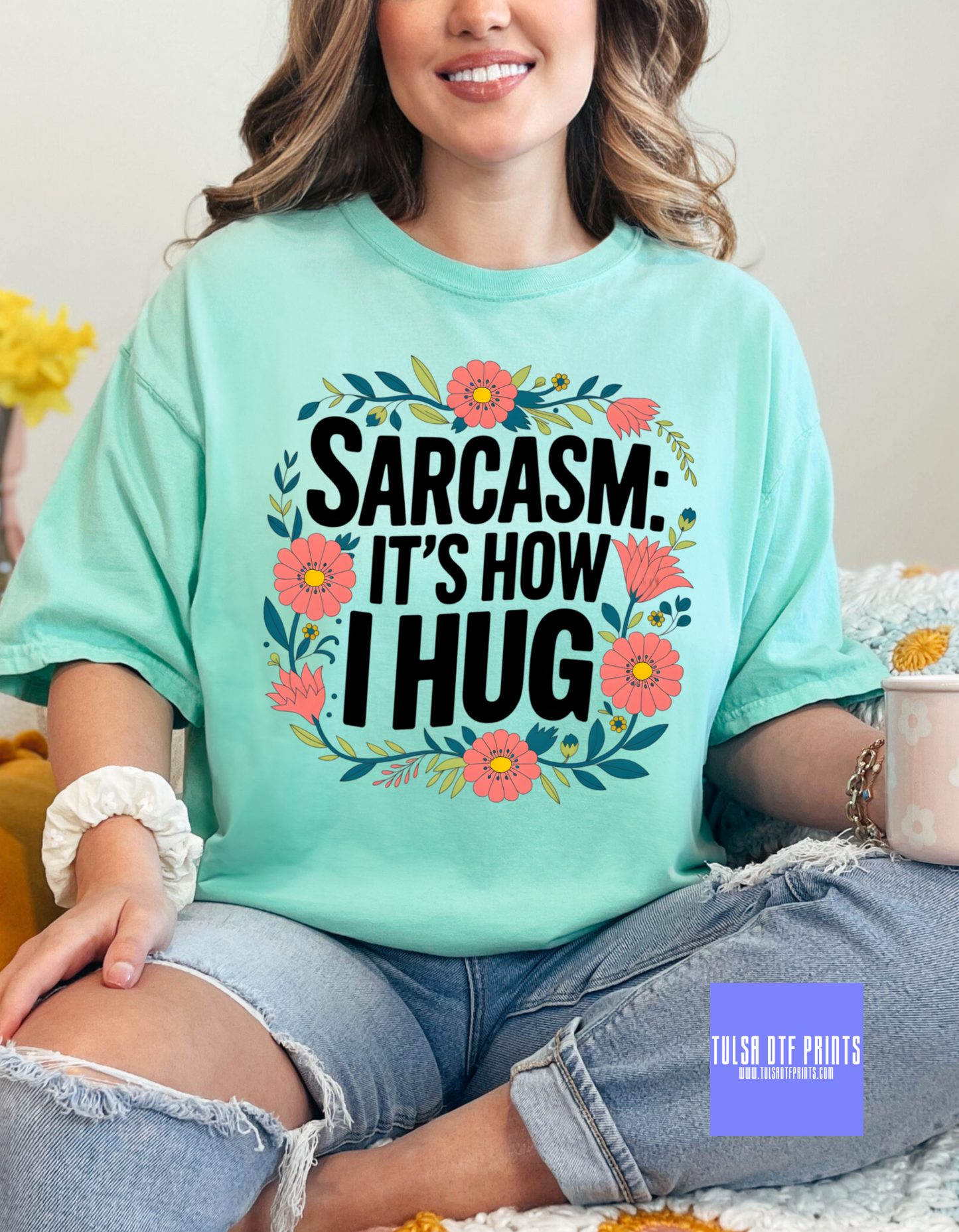 DTF SARCASM - ITS HOW I HUG TRANSFER