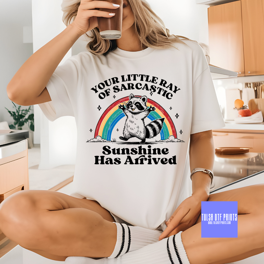 DTF SARCASTIC SUNSHINE TRANSFER
