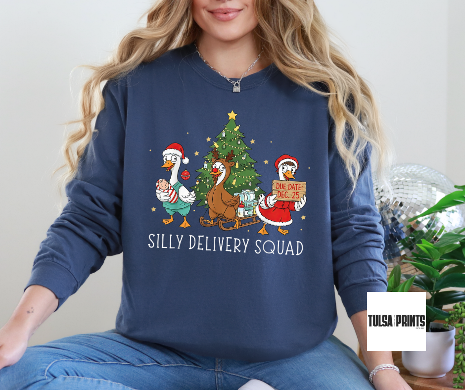 DTF SILLY GOOSE L&D CHRISTMAS CREW TRANSFER