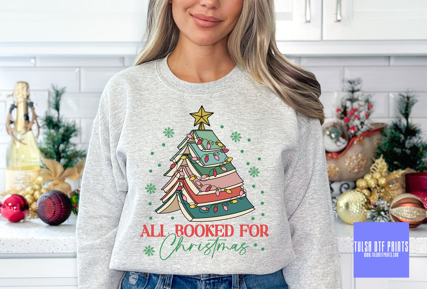 DTF ALL BOOKED FOR CHRISTMAS BOOK TREE TRANSFER