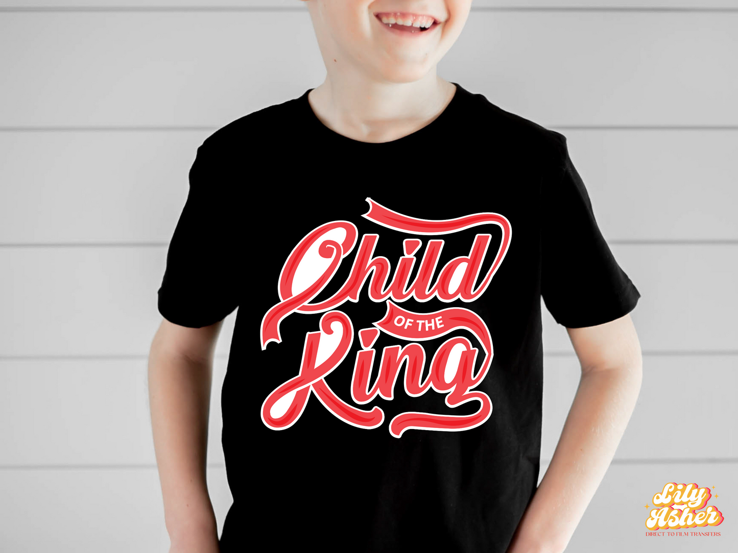 DTF CHILD OF THE KING TRANSFER