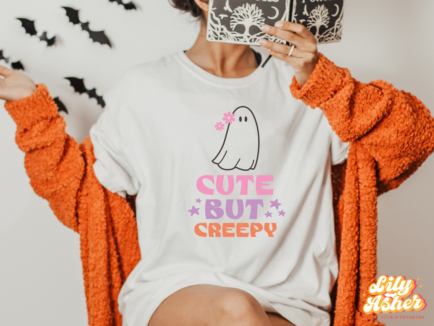 DTF CUTE BUT CREEPY RETRO HALLOWEEN TRANSFER