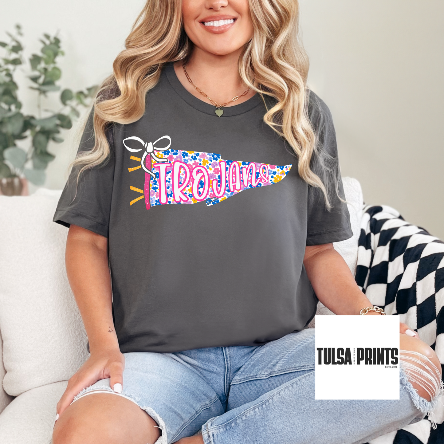 DTF FLORAL SPIRIT PENNANT TRANSFER