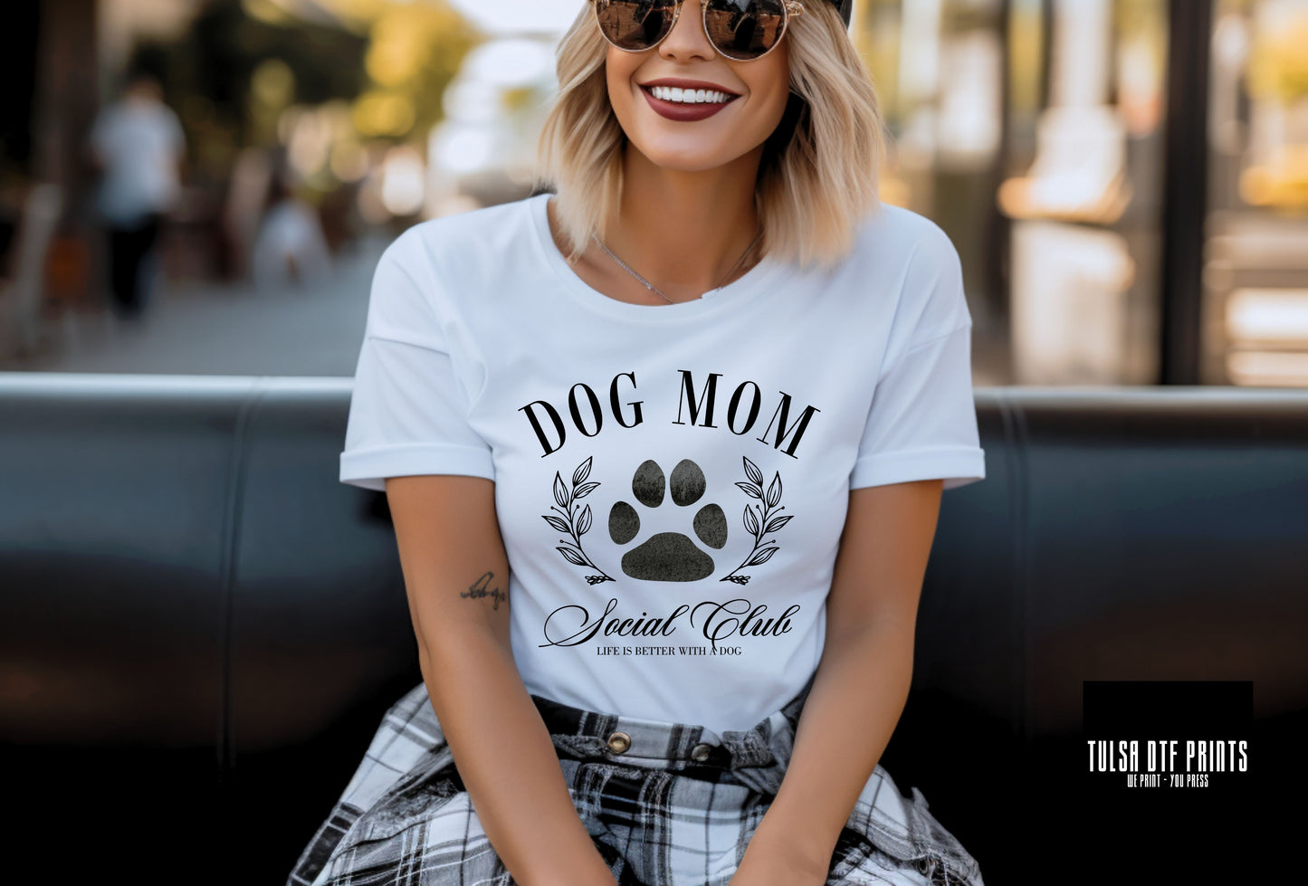 DTF DOG MOM SOCIAL CLUB TRANSFER