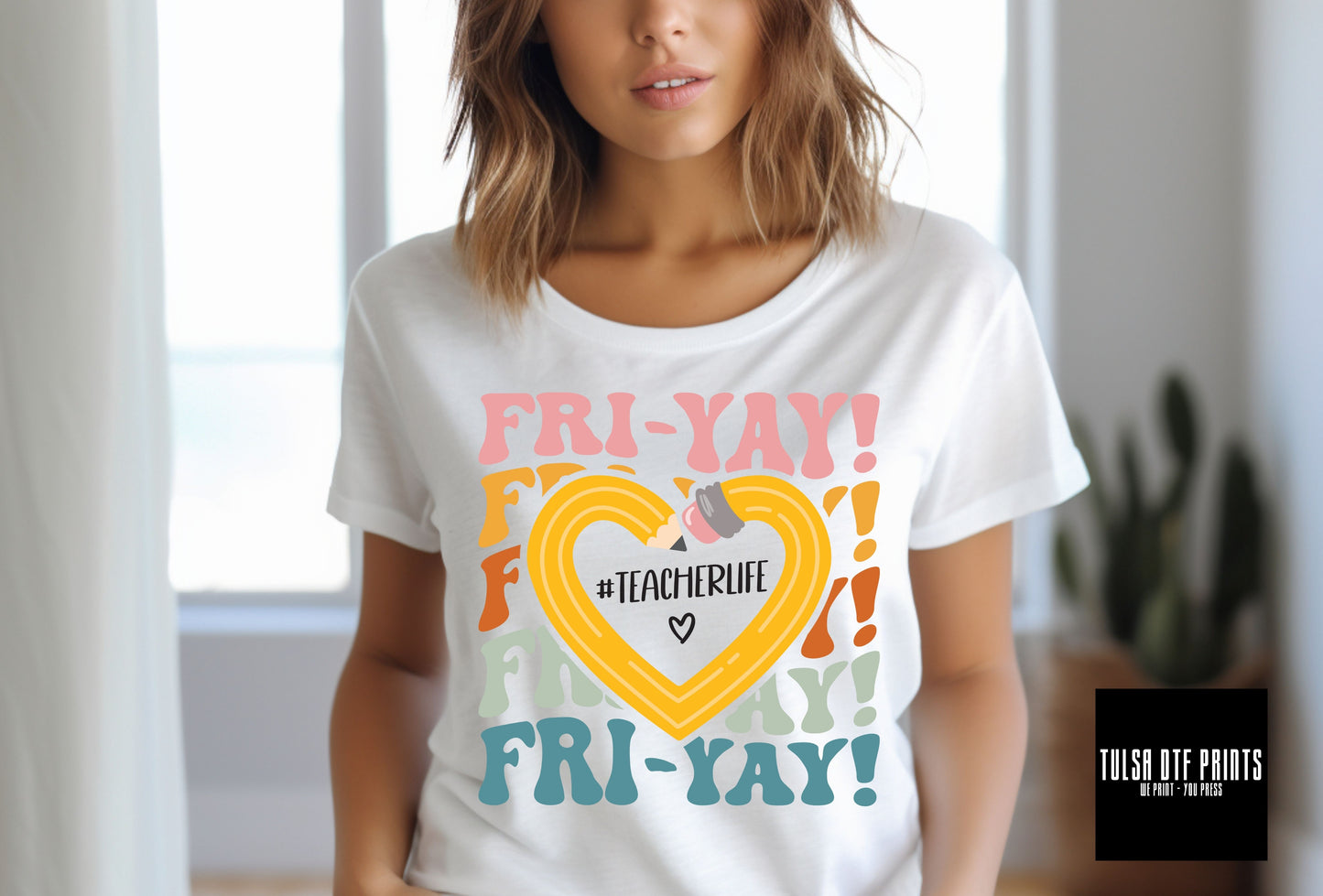 DTF FRI-YAY TEACHER LIFE TRANSFER