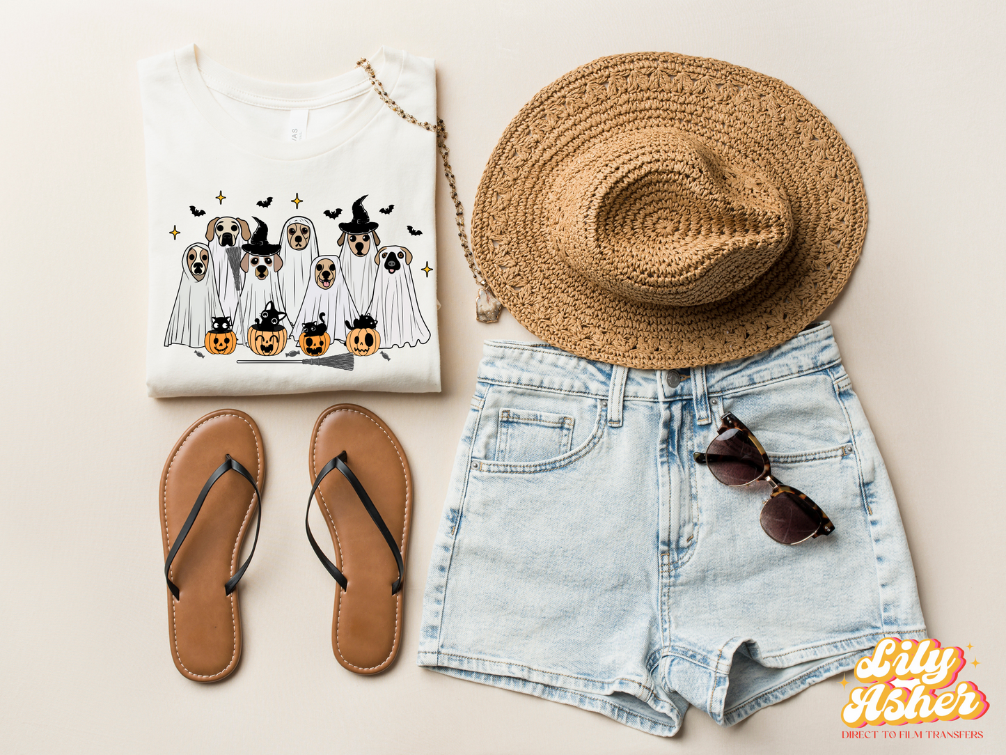 DTF GHOST DOGS TRANSFER