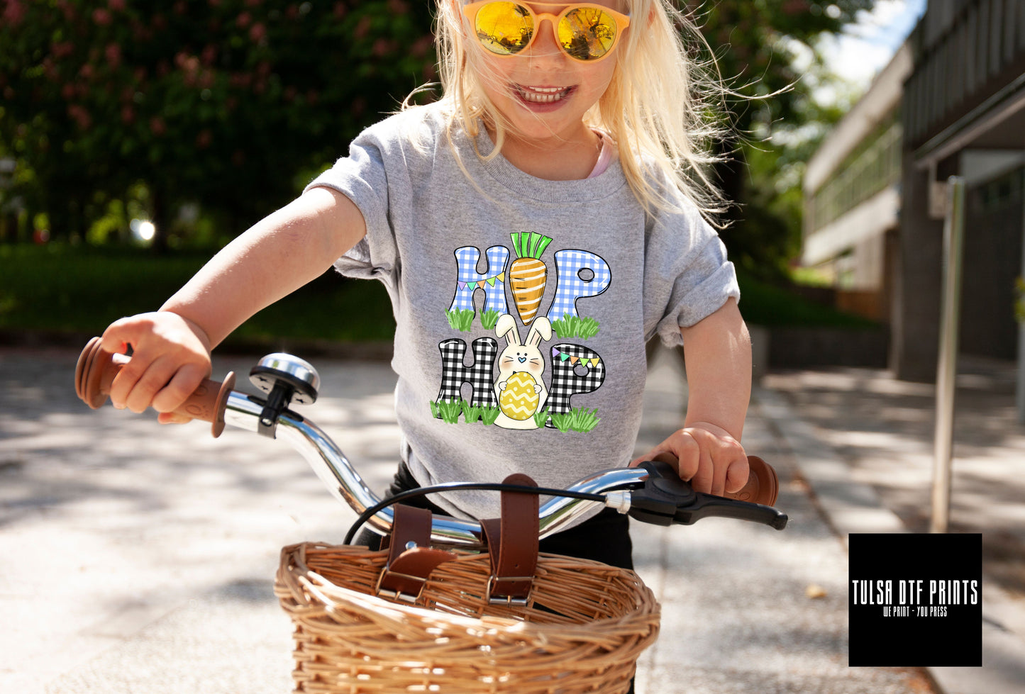 DTF HIP HOP GINGHAM EASTER TRANSFER